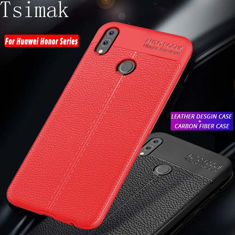 

Case For Huawei Honor 8A 7A Pro 7C 8C X 7X 8X Max Note 10 Lite V10 V20 Play Cover Soft Silicone Bumper Armor Back Phone Coque