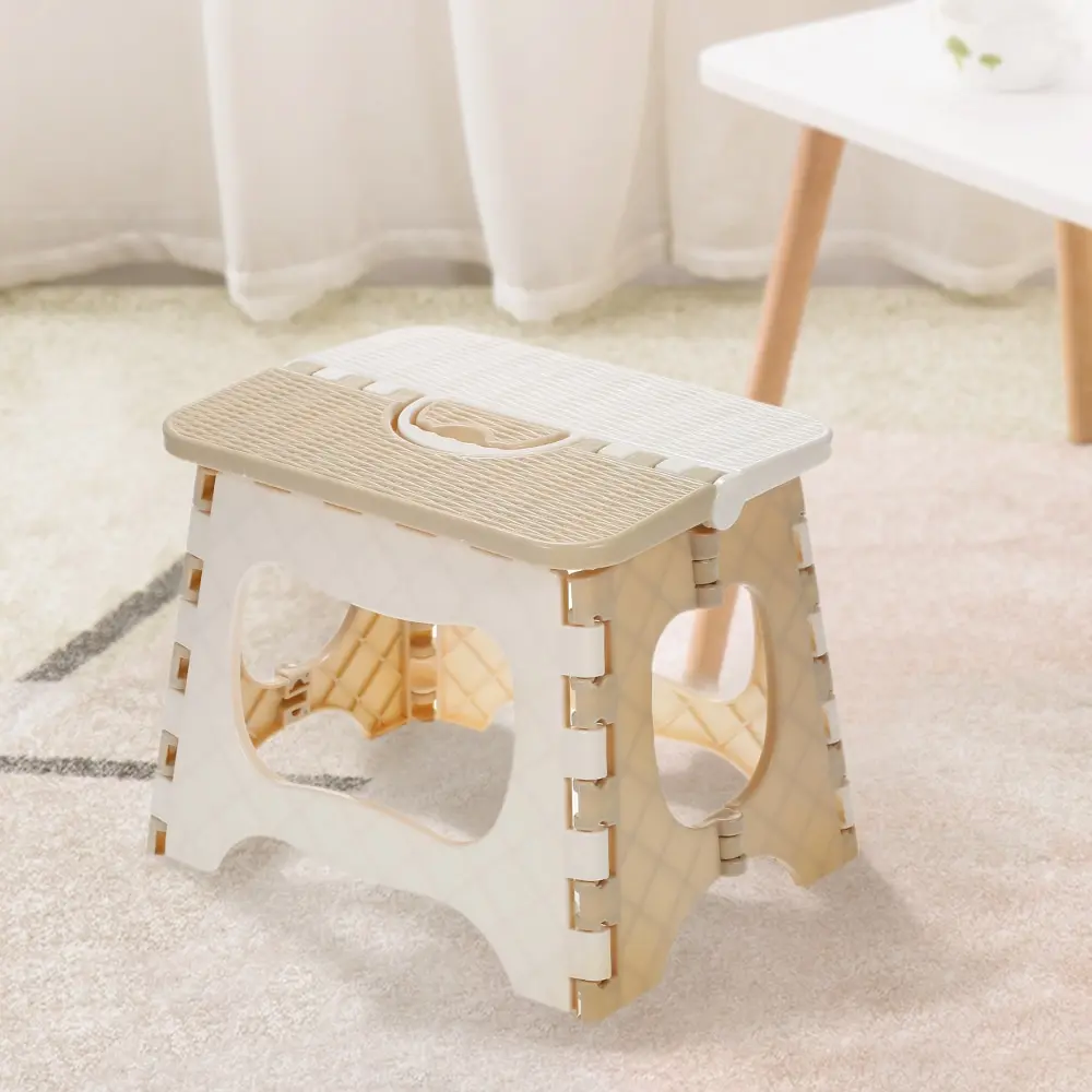 Children Furniture Plastic Folding Stool Portable Folding Chair Small Chair Home Furniture Child Convenient Dinner Stool