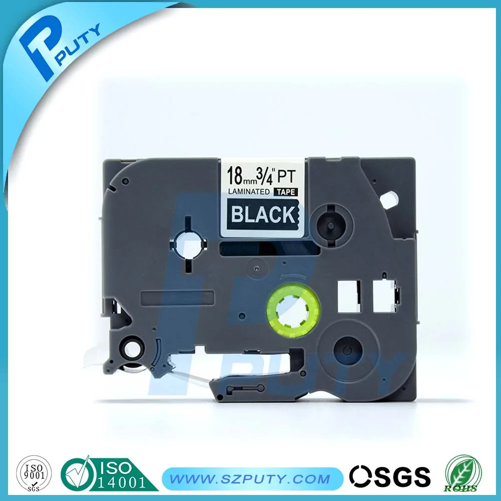 

TZ label ribbons cartridge for p touch manual typewriter TZE-345