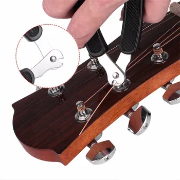 

3 in 1 Guitar Peg String Winder + String Pin Puller + String Cutter Guitar Tool Set Multifunction Guitar Accessories