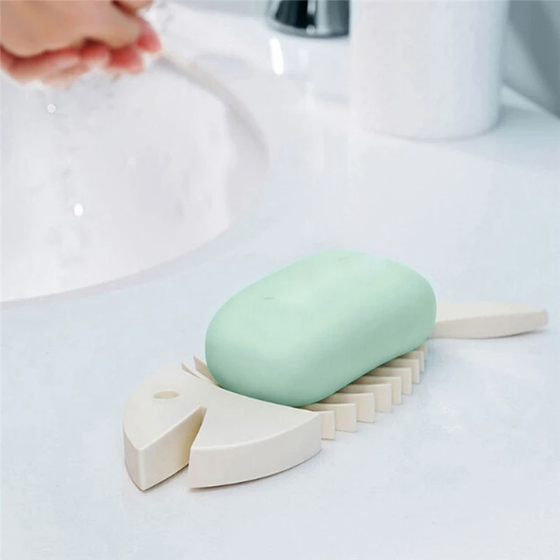KS2_1Pcs-Creative-Fish-Bone-Shape-Silicone-Soap-Box-Bathroom-Drain-Soap-Dish-Stylish-Bathroom-Soap-Holder (1)