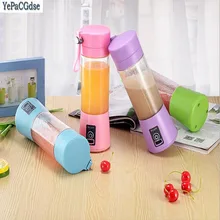 380ml USB Rechargeable Juicer Bottle Cup Juice Citrus Blender Lemon vegetables fruit Milkshake Smoothie Juice Cup цена 380ml USB Rechargeable Juicer Bottle Cup Juice Citrus Blender Lemon vegetables fruit Milkshake Smoothie Juice Cup цены онлайн