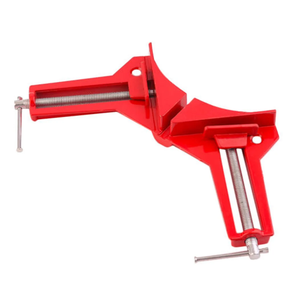 

Right Angle Clamp Woodworking 90 Degree Right Angle Picture Frame Corner Clamp Clip Holder Tool corner vice