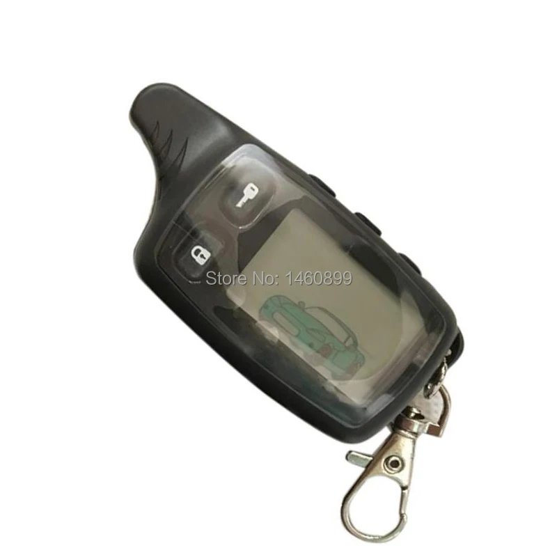 

10PCS TW9010 LCD Remote Key Fob Chain For Russian Tomahawk Tw-9010 Two way car alarm system Tomahawk TW 9010 keychain