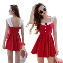 NODELAY Цельный купальник женский лоскутный консервативный купальник женский купальники с эффектом пуш-ап юбка тонкий купальник XXL