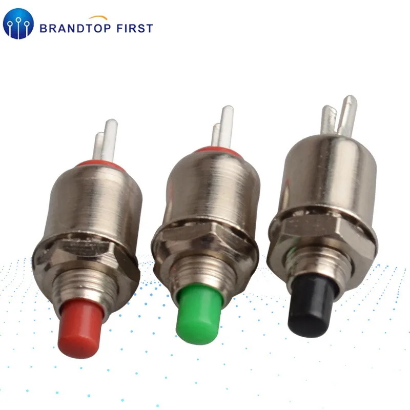 

DS-402 5mm Mini Push Button Switch Spring Return Micro Switches 0.5A