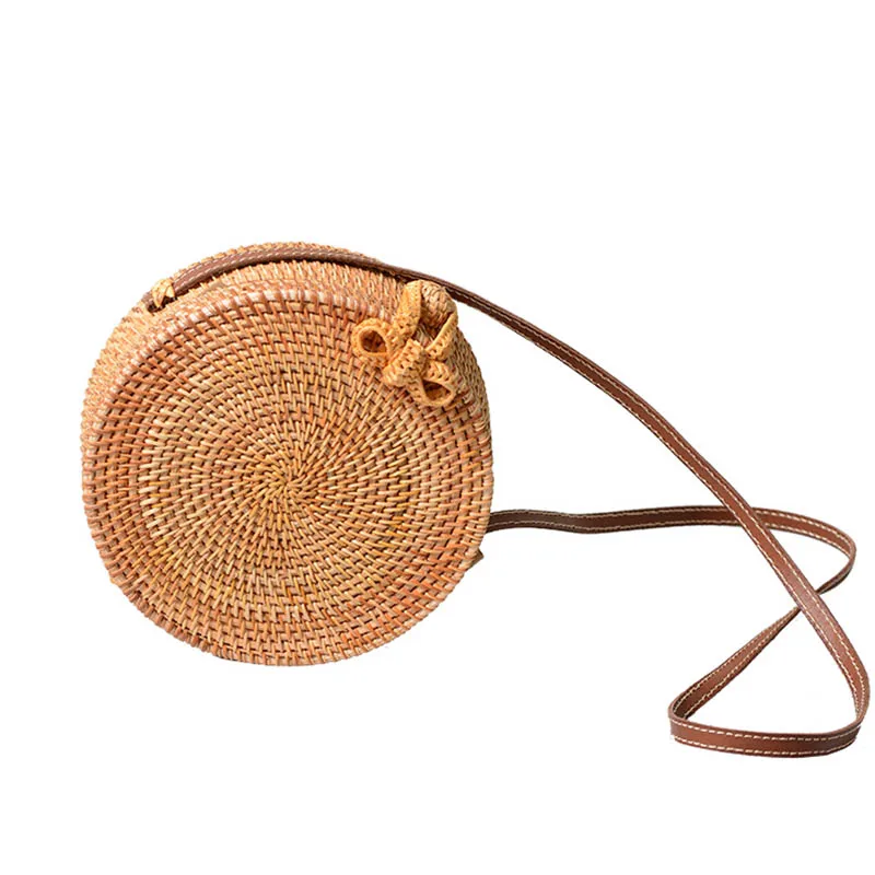 2018 INS Round Straw Bags Women Summer Rattan Bag Handmade Woven Beach Cross Body Bag Circle Bohemia Handbag Bali BOX 2018 INS Round Straw Bags Women Summer Rattan Bag Handmade Woven Beach Cross Body Bag Circle Bohemia Handbag Bali BOX