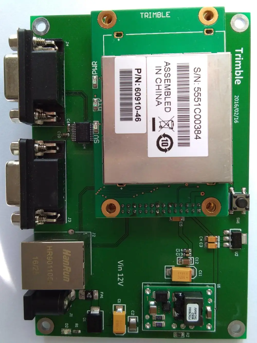 

Trimble BD910/BD930/BD940/MB-two notrail OEM615/OEM617D development board