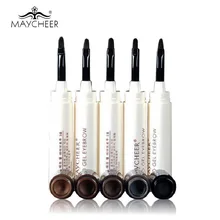 Бровей долгое Водонепроницаемый тушь крем тени для бровей Гель для бровей Макияж глаз Красота инструменты 5 цветов