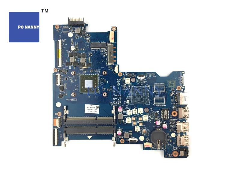 PCNANNY Mainboard 813970-501 813970-001 ABL51 LA-C781P for HP 15-AF HD 8400 r3 A6-5200 Laptop motherboard