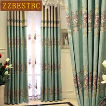 Classic royal European style jacquard Blackout curtains for Bedroom/Hotel high-end custom luxury curtains for Living Room/Window Classic royal European style jacquard Blackout curtains for Bedroom/Hotel high-end custom luxury curtains for Living Room/Window