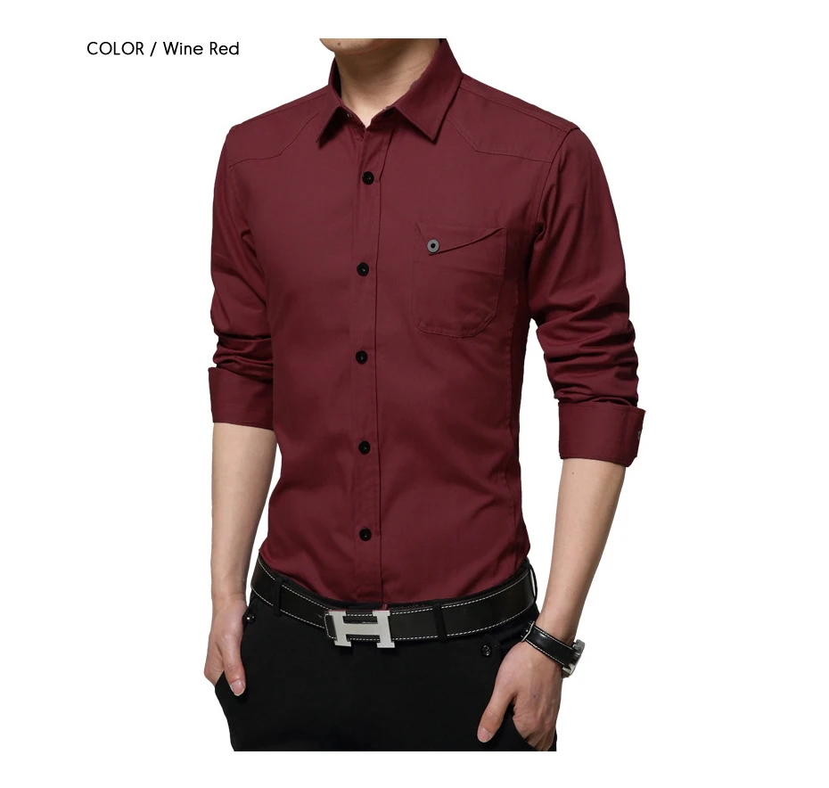 men button shirt