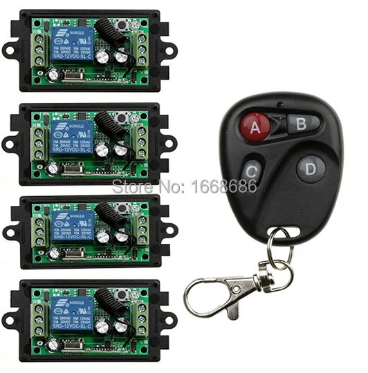 

DC12V 10A 1CH RF rocker switch livolo switch system ismart house radio switch 433mhz rf lifting Switch window/Garage Doors