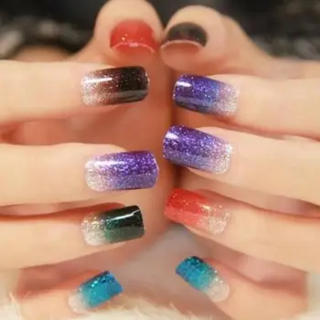 

100g/bag 12 Colors Glitter Powder Nail Art Accessories Tools Beauty Cosmetic Nail Polish Acrylic Acid Nail Art Decal Powder