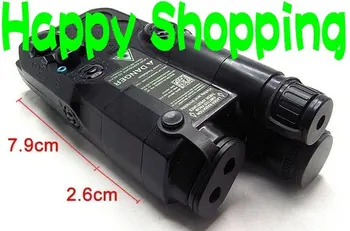 

TOP AN/PEQ-16 dummy airsoft paintball AEG battery case black for hunting