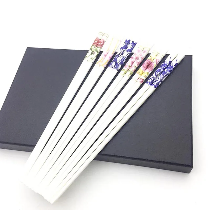 Chinese Design Ceramic Chopsticks Chinese Environmental Protection Bone