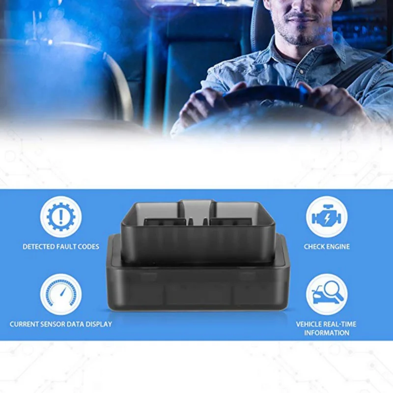 Wi-Fi OBDII ELM327 V1.5 чип PIC18F25K80 OBD2 автомобиль код читателя инструмент диагностики авто