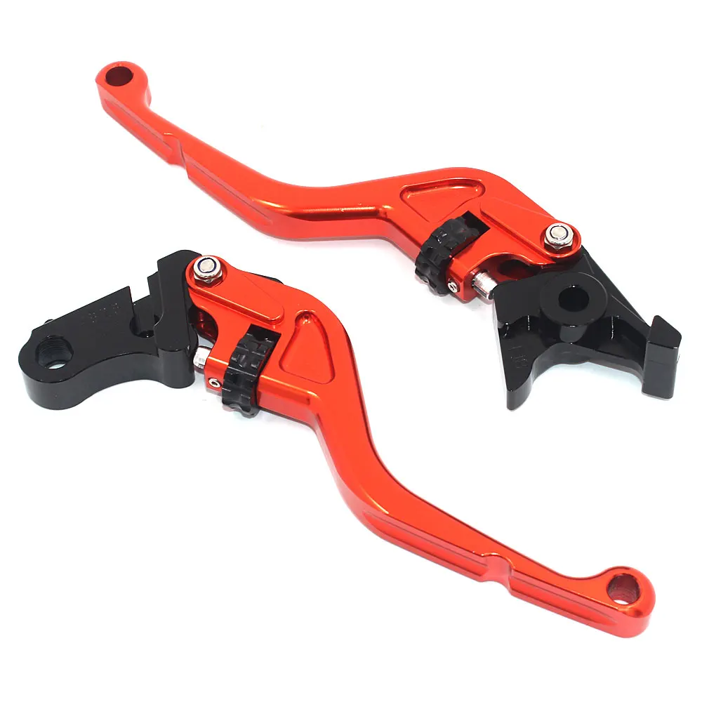 BJMOTO CNC короткие рычаги тормозной муфты для DUKE 390 200 125 RC390 RC200 RC250 RC125|brake clutch levers|short