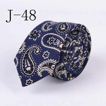 

5cm Stylish shirt tie classic paisley necktie to match uniform