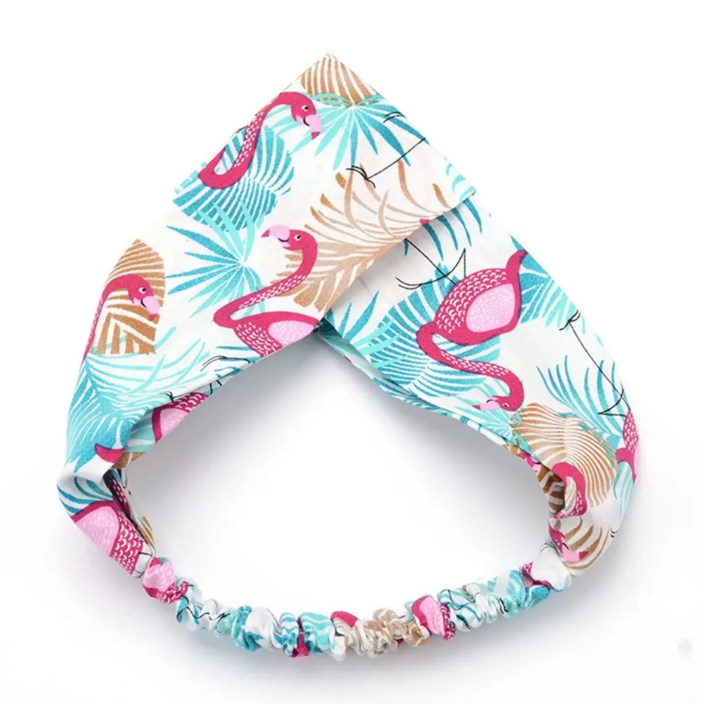 Buy Women Vintage Bohemian Printed Headbands Stretch
