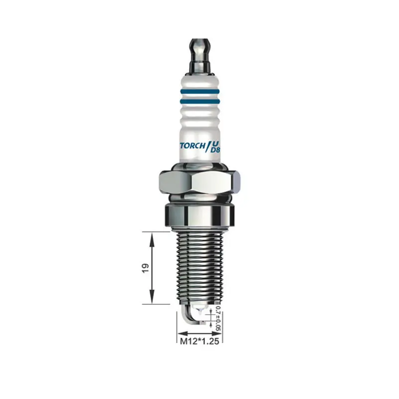 4 шт./лот Мотоцикл Иридиум свечей зажигания D8RIU для DR8EA D8EA DR8EIX DR8EGP DPR8EA-9 DPR8EIX-9 IX24 X24ESR-U HG22 X24ESZU9 R6G