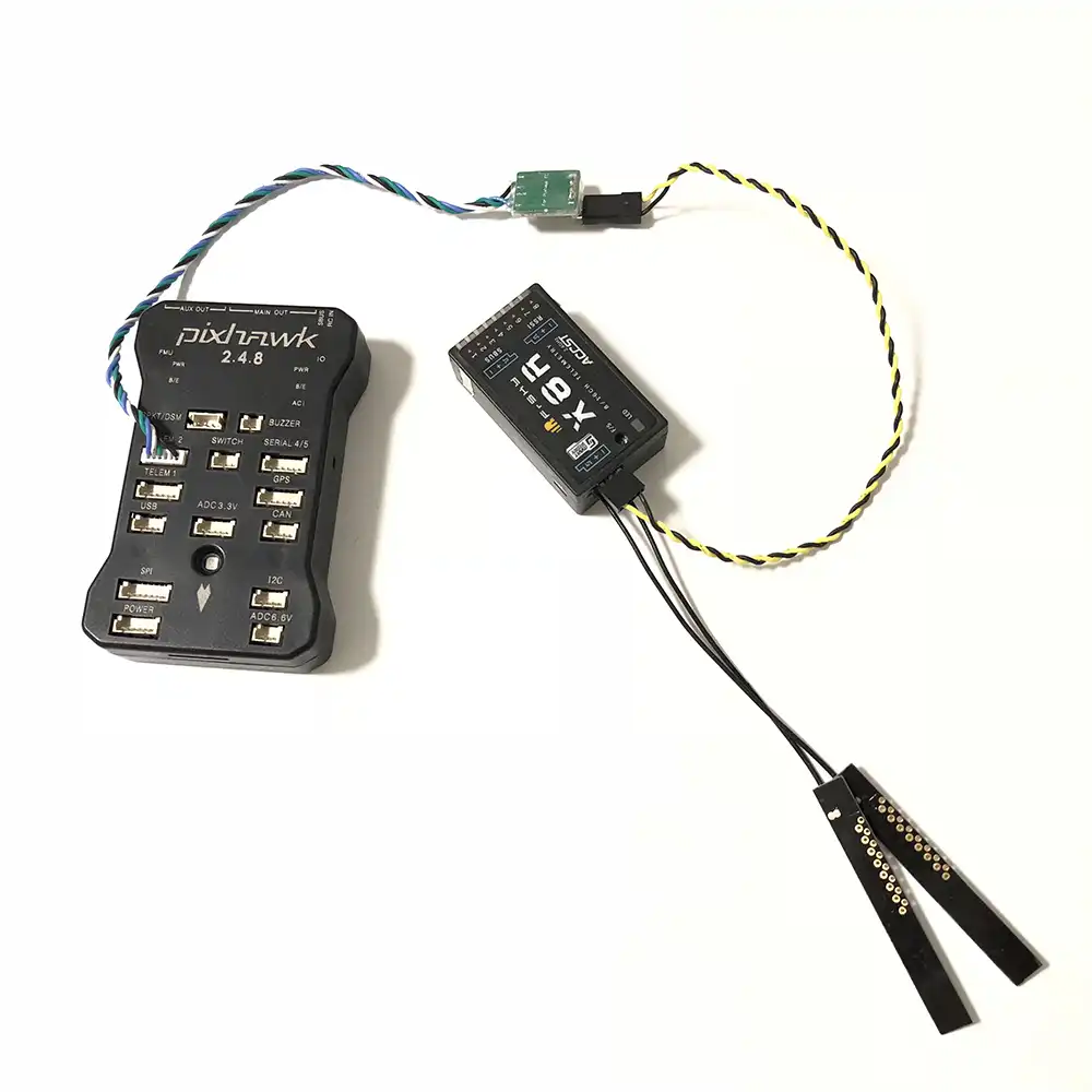 FrSky FlightDeck Yaapu Telemetry Converter Cable Pixhawk to X10S X12S Taranis X9DP QX7/X7S Smart Port Receiver X8R X4R RXSR R9MM