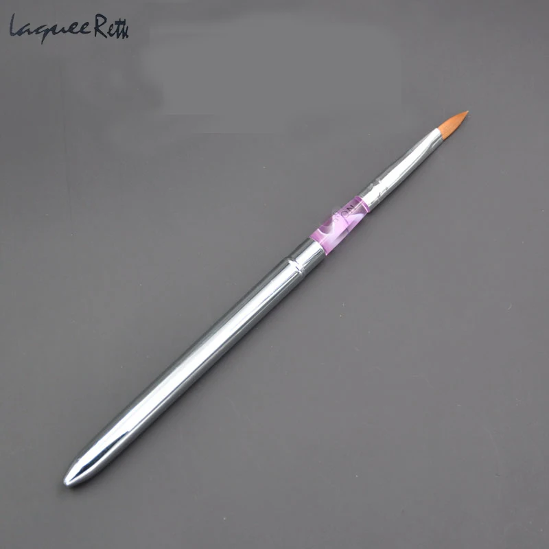 Professional French Acrylic Nail Brush UV Gel Polish Liner Painting Drawing Pen Half Moon Smile Brushes Manicure Tool Set 4