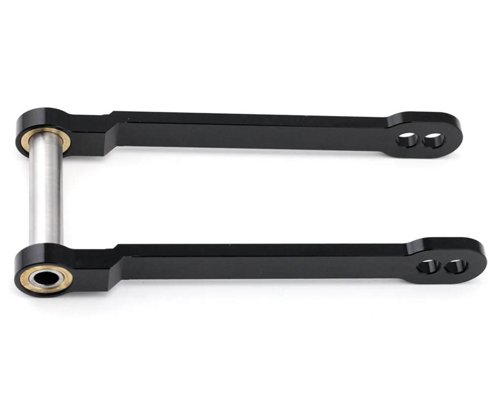 B01BN0DV10 Black Aluminum Lowering Links Compatible with 2006-2010 Suzuki Gsx-R Gsxr 600 750 1000 HONGK