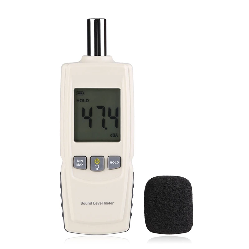 

Digital Lcd Noise Decibel Meter Sound Pressure Level Meter Measurement 30~130Db
