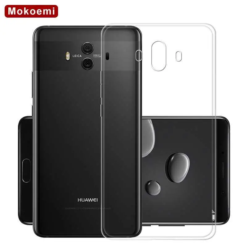 Mokoemi ультра тонкий прозрачный мягкий TPU 5," для Huawei Mate 10 lite чехол для Huawei Mate 10 Pro Чехол Для Телефона