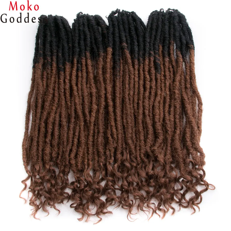 Mokogoddess 18Inch Goddess Faux Locs Crochet Hair
