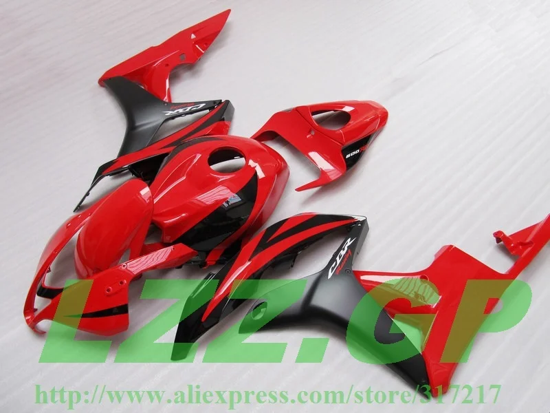 OEM _ качественные Обтекатели для HONDA CBR600RR 07 08 F5 CBR 600 RR 2007 2008 красные черные + бак