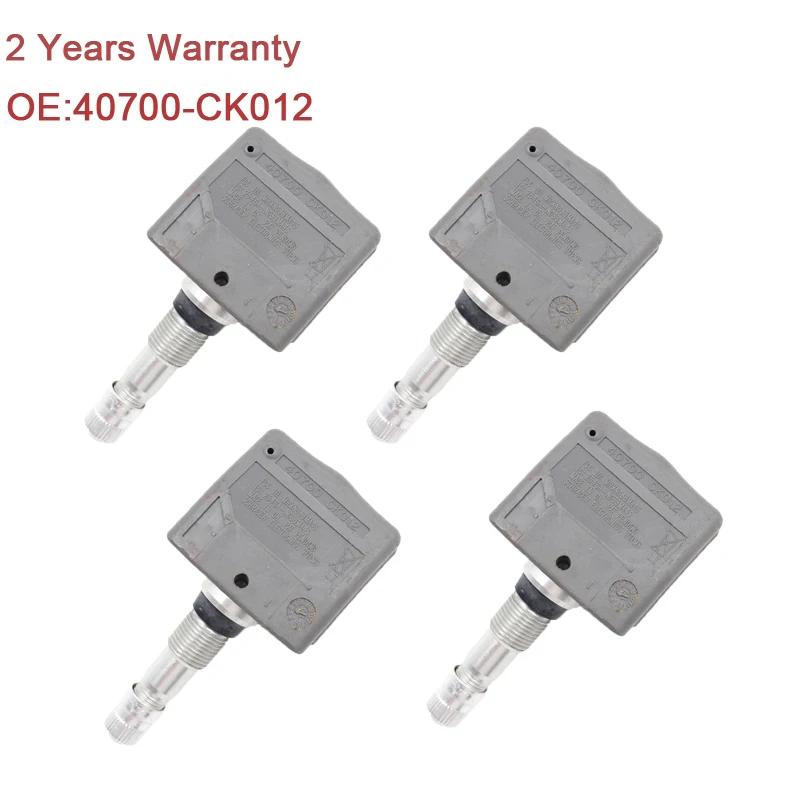 4Pcs/Lot TPMS Tire Pressure Monitor System For Nissan Quest Infiniti