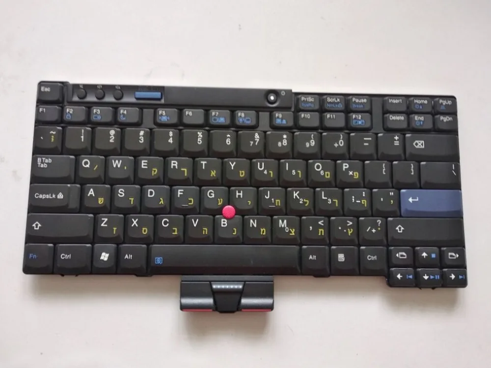 

New keyboard for Lenovo ThinkPad X200 X201 Tablet X200 X200s Hebrew/Portuguese layout