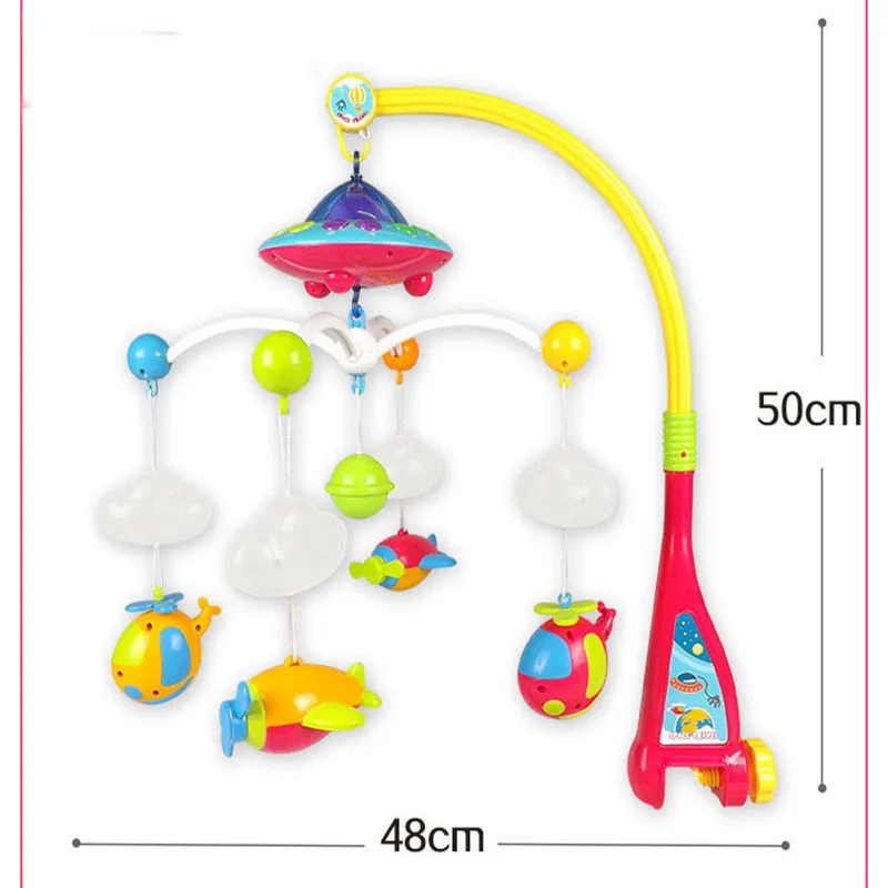 Детская кровать Колокольчик 0-1 лет новорожденный 0-12 месяцев игрушка вращающаяся музыкальная подвесная погремушка для малышей набор кронштейнов для детской кроватки держатель для мобильного телефона