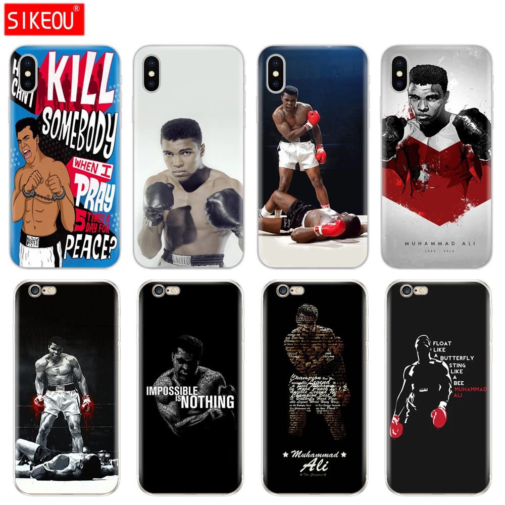 Huh Monumentaal Machtigen Phone Case Iphone 6 Muhammad Ali | Ali Boxing Champion Phone Case - Silicon  Cover - Aliexpress