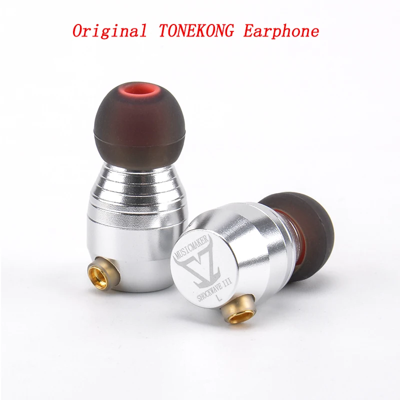 

TONEKING MrZ Shock Wave III Earphone Music Maker III 5 Units 4 BA With DD In Ear DA Hybrid 5 Unit Earbud DIY HIFI Hi-End Headset