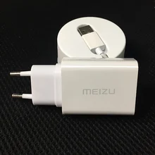 Оригинальное зарядное устройство MEIZU Pro 6 5 MX6 смартфон MTK 3,0 Быстрая зарядка Usb настенный адаптер для путешествий зарядка Usb 3,1 type C кабель для передачи данных