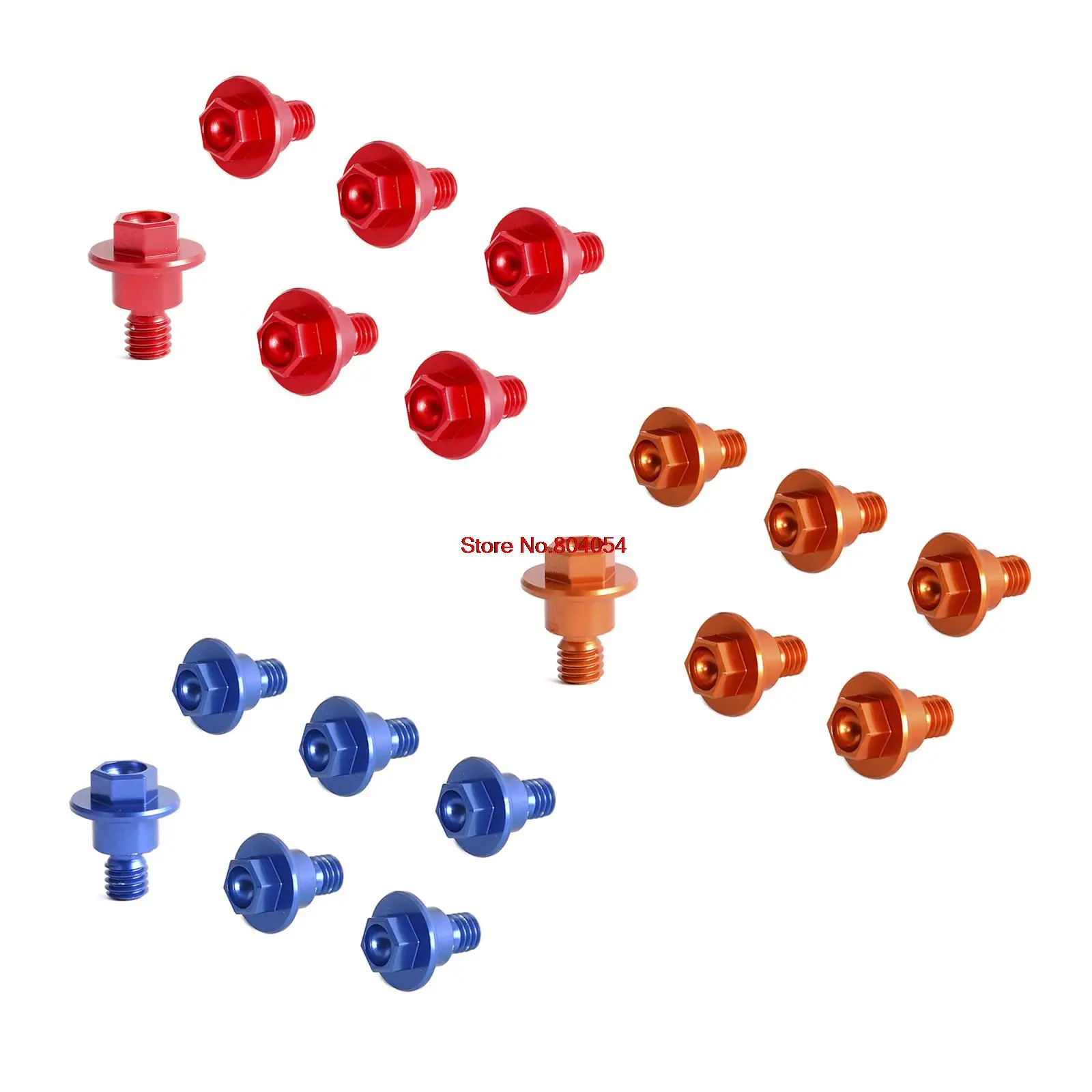 6 Pcs Bolt Fork Guard Set For KTM 65 85 SX 03 15 125 200 250 300 350