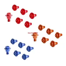 6 Шт. Болт Вилки Гвардии Для KTM 65 SX 85 03-15 125 200 250 300 350 400 450 525 530 SX SXF XC EXC XCF EXCF XCW XCFW 2000-2016