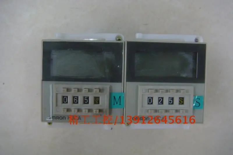 

[SA] OMRON genuine time relay timer H3CA-8 with the base spot physical map --2pcs/lot