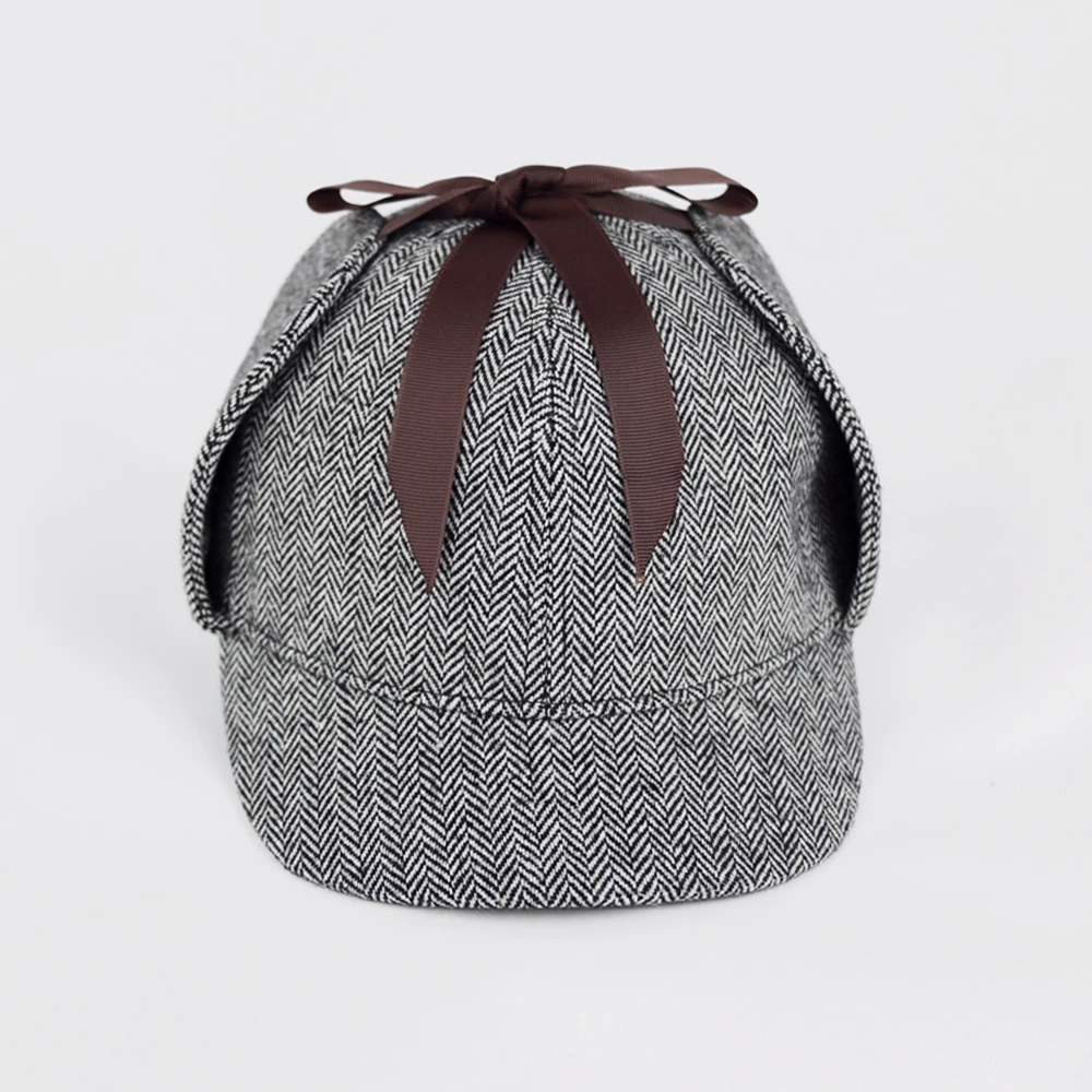 Sherlock Holmes Hat Novelty Gifts Movie Deerstalker Cosplay Hat Detective Cap Unisex Costumes Flat Caps Hip Hop Accessories55