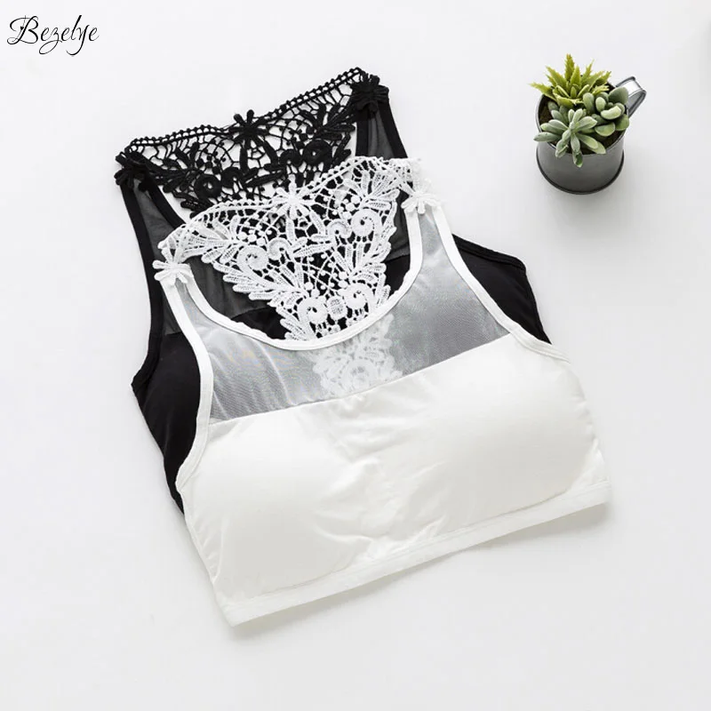 Modal Teenage Sexy Girl Underwear Training Bra Underwear for Teen Girls Bra for Teens Lace Girl Bras Wireless Undergarments