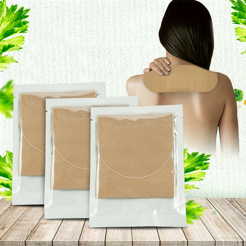 

Moxibustion Stickers Traditional Chinese Herbal Medicine Wormwood Self Heating Patch For Neck Back Shoulder Pain Relief