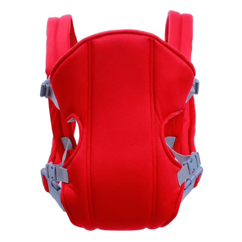 Новые детские ремни спереди сумка с двойным плечом поясной стул четыре сезона универсальный многофункциональный новорожденный портативный - Цвет: Red