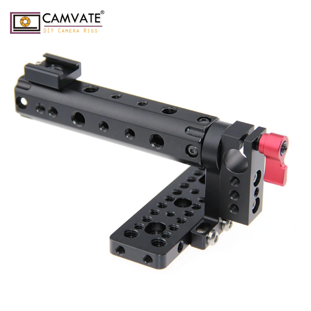 CAMVATE верхняя пластина ручка для камера blackmagic BMCC cinema камера ручка C1097 камера аксессуары для фотографии