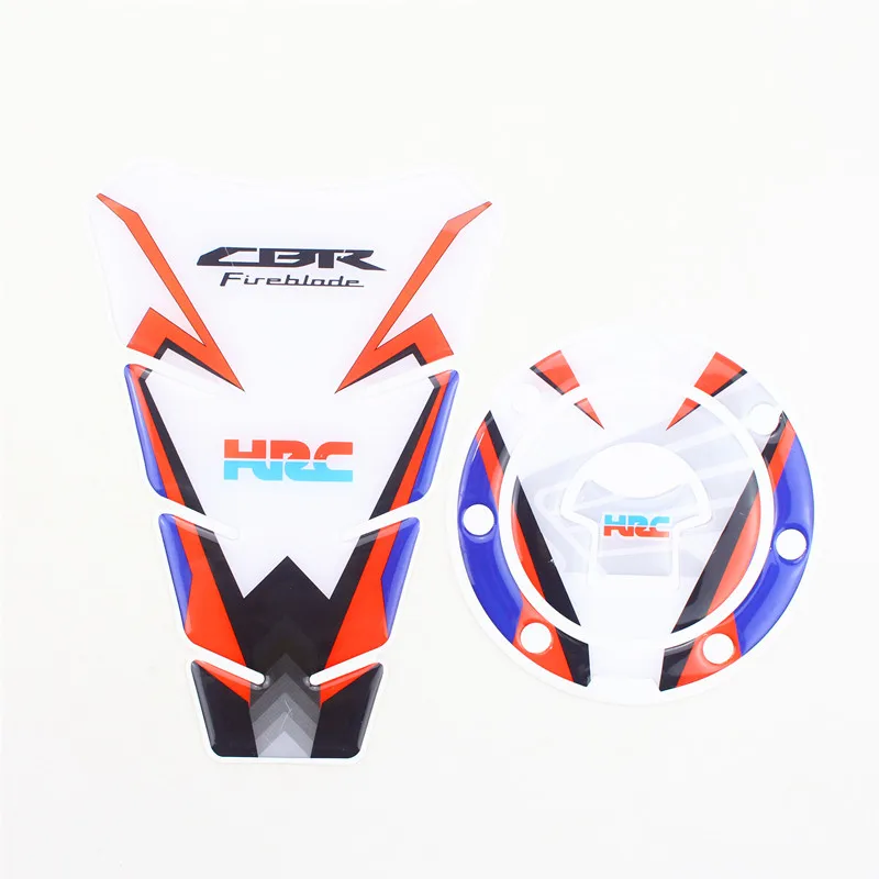 3D акрилатовые наклейки для Honda CBR ЛРВ CBR 250 400 500 600 1000 1100 CBR 1000 RR газойль топливный бак прокладка протектор автомобиля Стикеры - Цвет: Full Set B