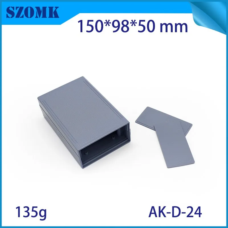 szmk plastic desktop enclosure electronics junction box instrument housing plastic abs control box hot sale project box plastic housing (12)