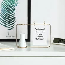 Двойное использование железная фоторамка керамическая Цветочная ваза для гидропоники украшение для дома PAK55