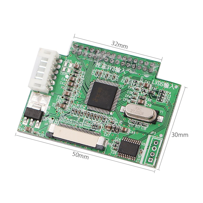 3,3 В 30 Pin LVDS переключение на EDP сигнал ЖК-конвертер конверсионная плата контроллера для 1920x1080 1366x768 EDP ЖК-дисплей Панель